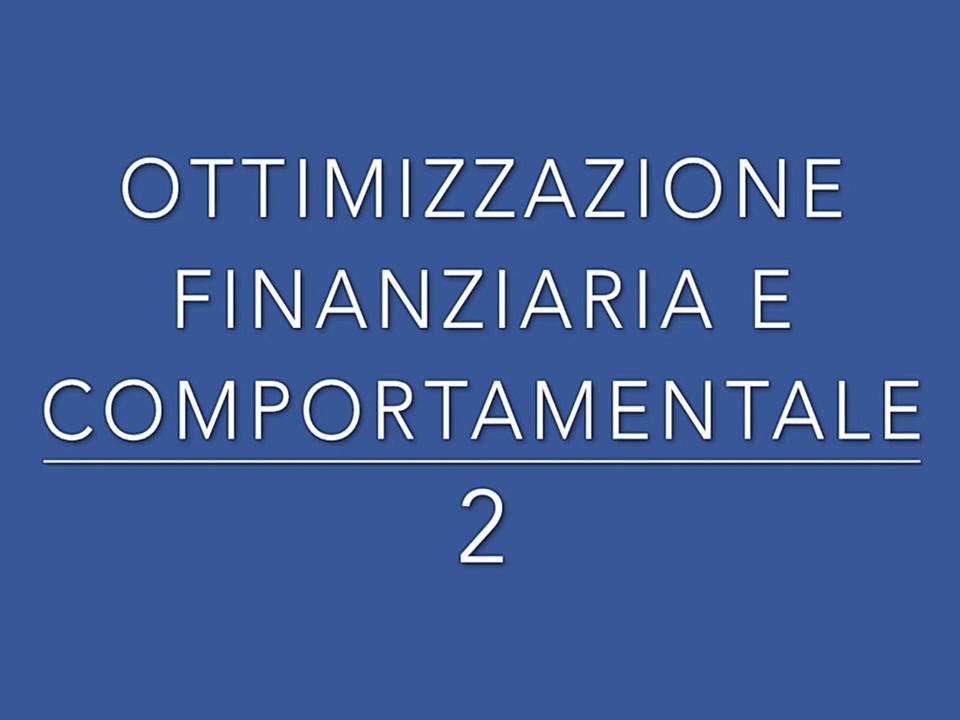 Pianificazione patrimoniale